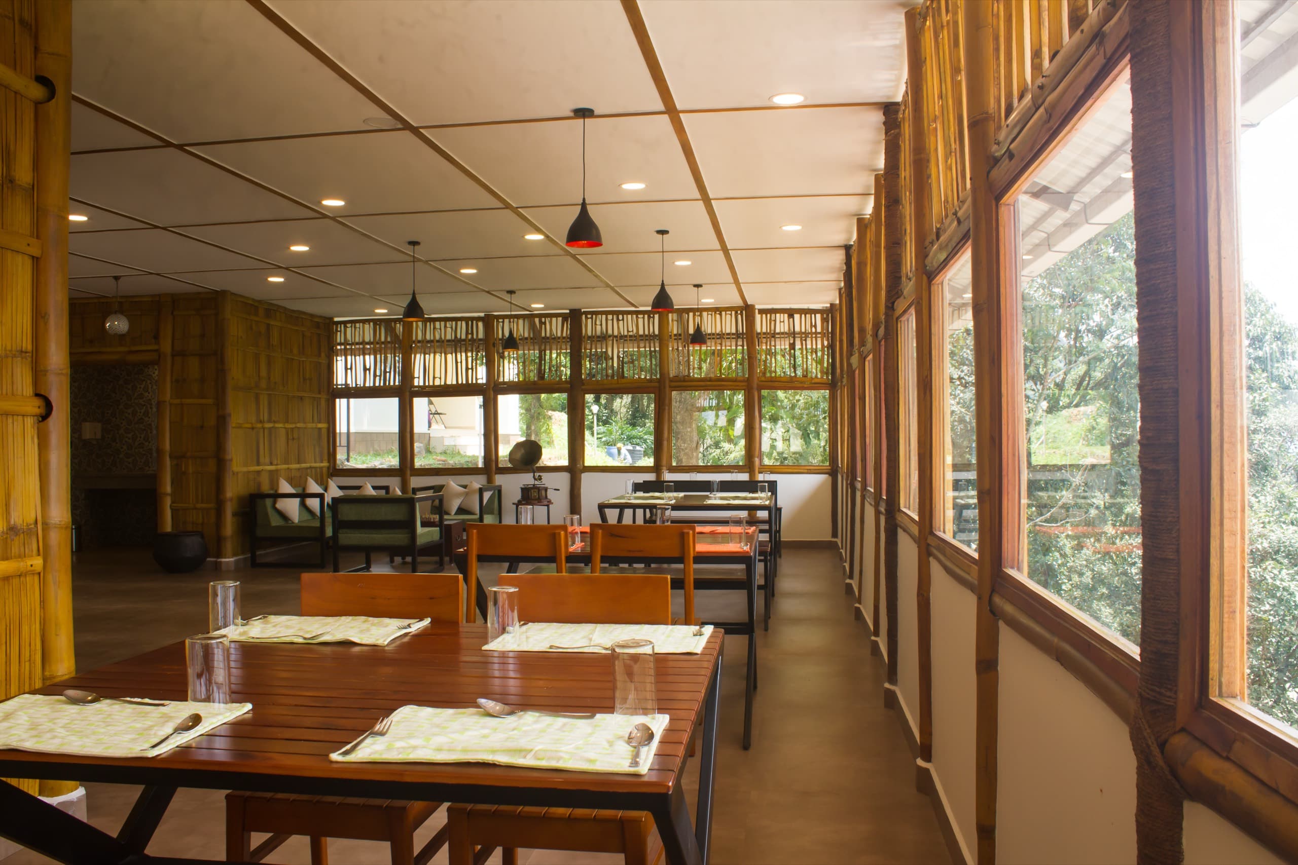 The Eatopia dining hall at Gairah Resorts